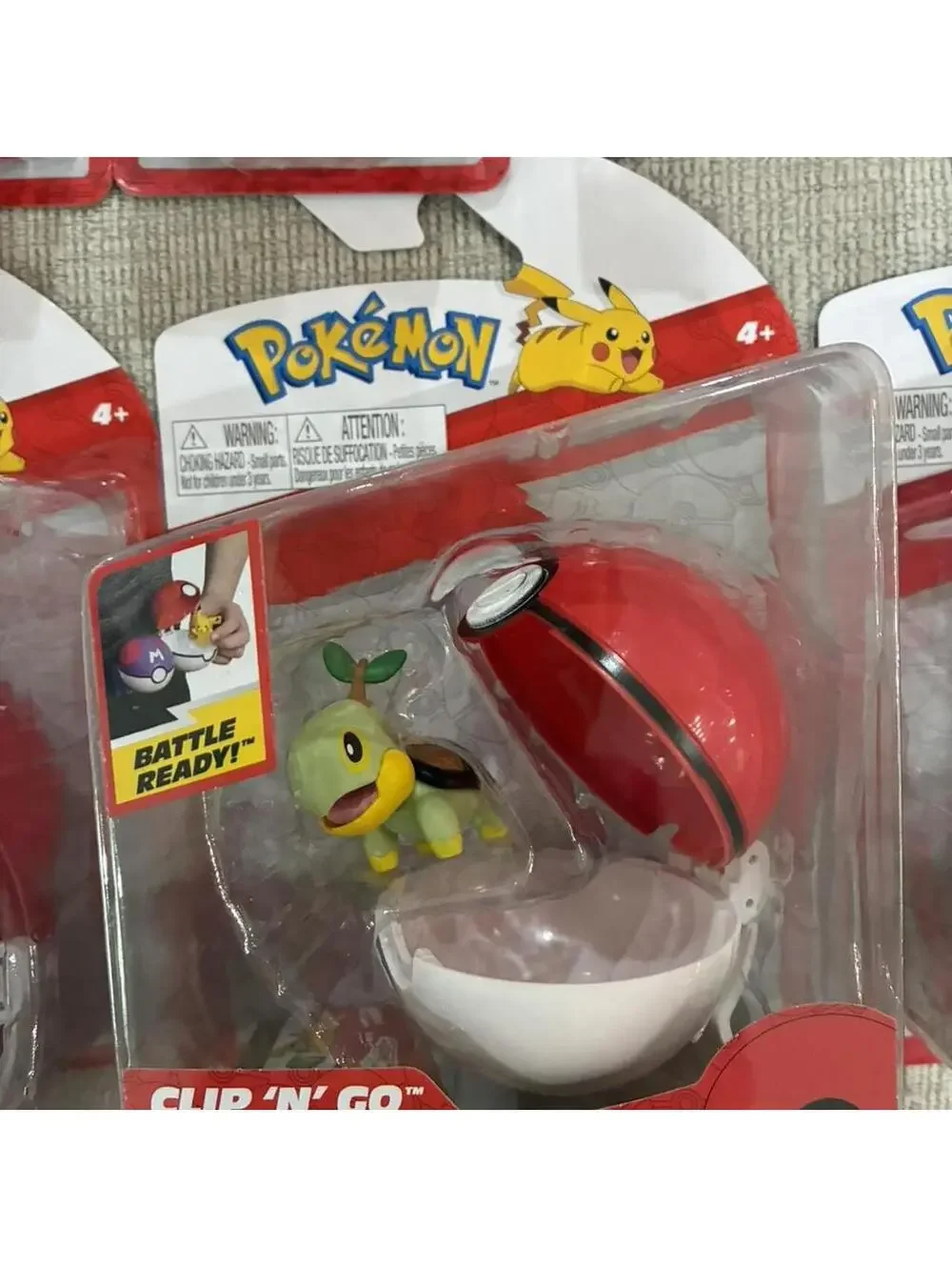 Pokémon Clip 'n' Go Pikachu Pals Pichu figure #PokemonCollectibles